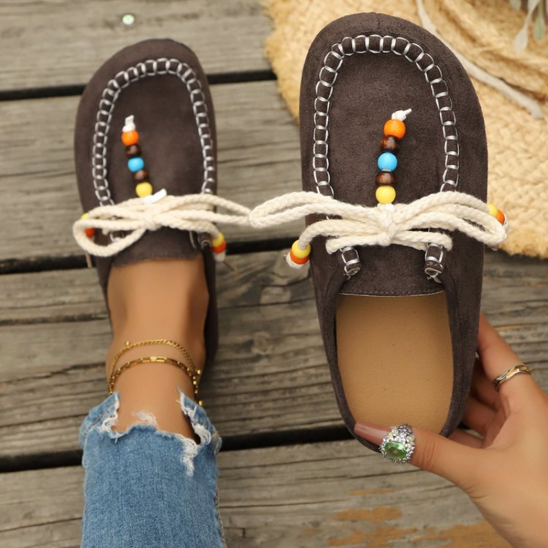 Ethnic Fashion Women - Mocassini Slip-On da Donna 2026, Nuovi,
