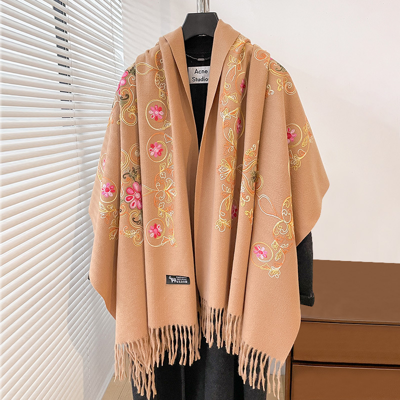 Go Ethnic Fashion - Sciarpa/Stola da Viaggio da Donna in