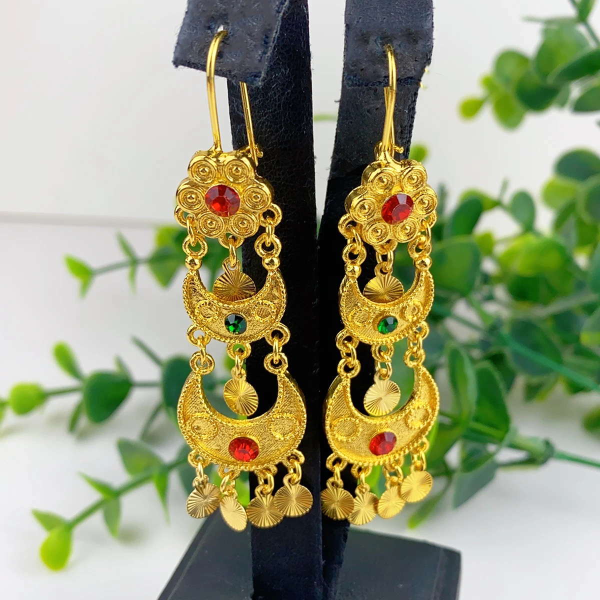Orecchini pendenti a goccia in - Ethnic Fashion India recensione e prezzo
