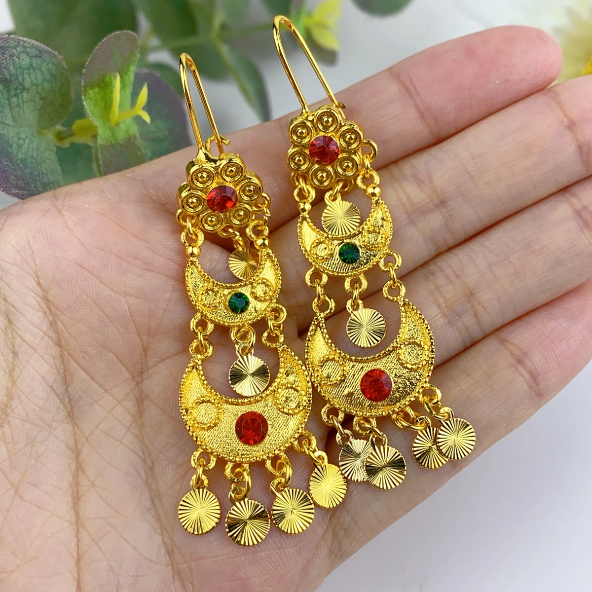 Orecchini pendenti a goccia in - Ethnic Fashion India recensione e prezzo