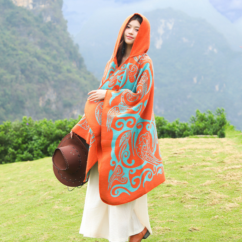Nuovo scialle con cappuccio da - Go Ethnic Fashion recensione e prezzo