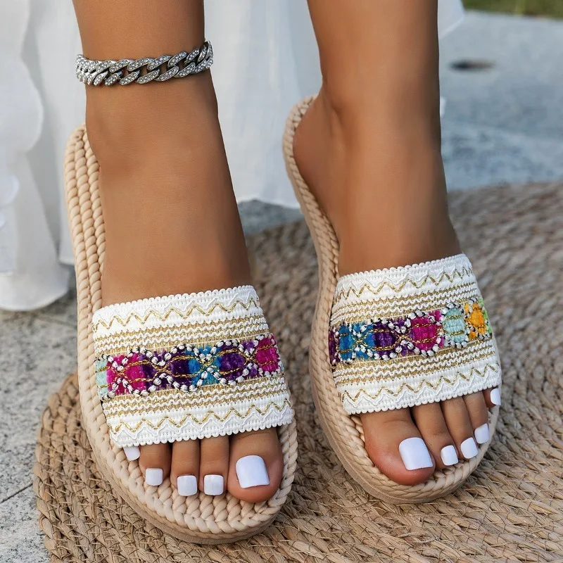 Ciabatte da donna per esterni, - Ethnic Modern Fashion recensione e prezzo